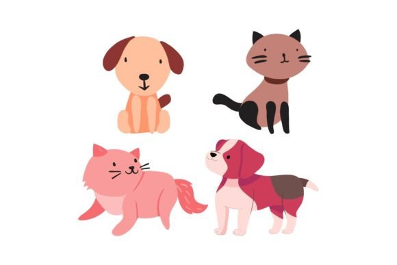 Animal Pet Graphics & Illustrations