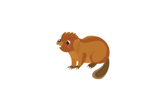 Cute Animal Weasel Illustration Vector: Graphics & Illustrations That Spark Joy