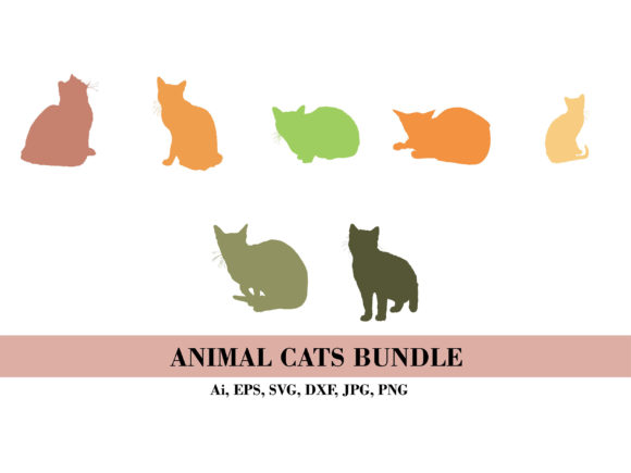 Silhouette Bundle of Birds Animal Graphics & Illustrations